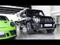 Visite du showroom vodiff guid par un impressionnant mercedes g63 amg 