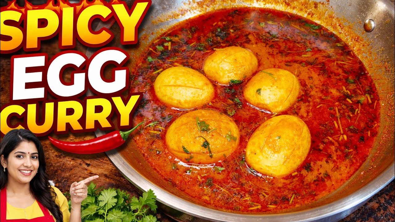 होटल जैसी अंडा करी घर पर कैसे बनाएं | Easy Dhaba Style Egg Curry Recipe 