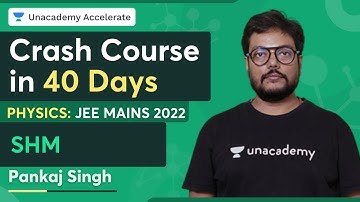 Crash Course In 40 Days | +4 Marks Ensured | SHM  | Pankaj Singh | Accelerate