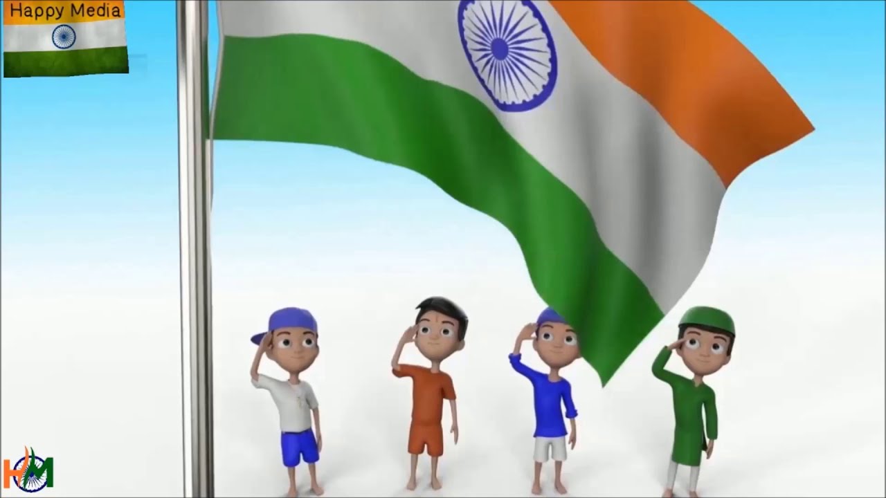 Patriotic Poem on UNITY of INDIA Aao Naya Ek Dharam Banae   JAI HIND