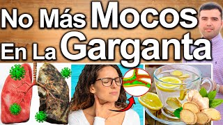 COMO ELIMINAR EL MOCO DE LA GARGANTA - Por Qué Tienes Flema, Causas y Como Solucionarlo 100%