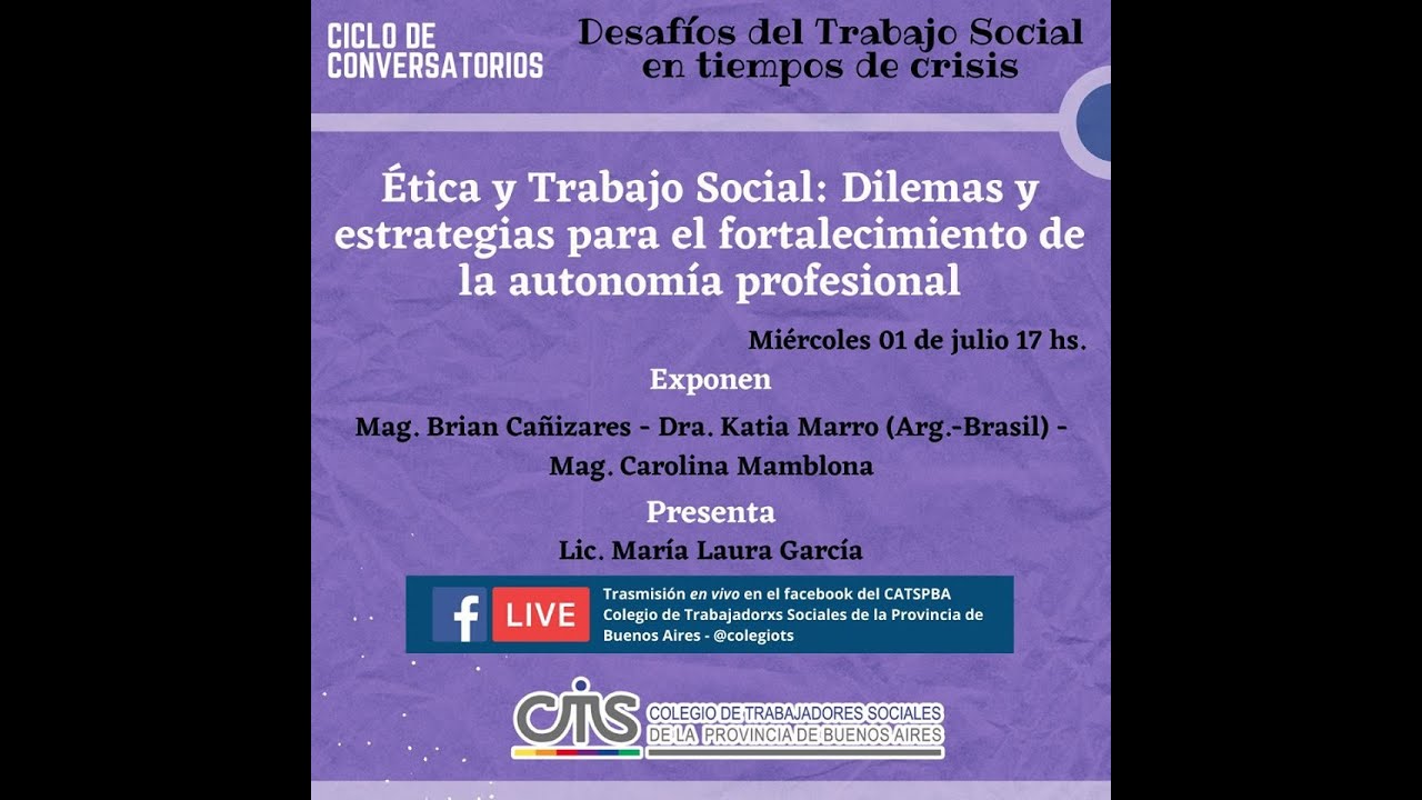Ética y Trabajo Social: Dilemas y estrategias para el fortalecimiento