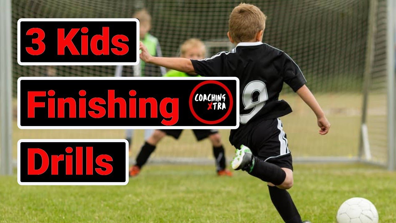 3 Cool Football Shooting Drills For Kids YouTube
