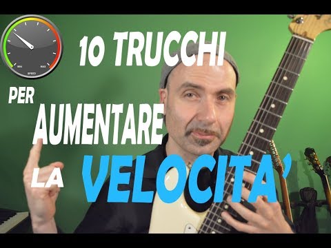 Video: Come Sviluppare La Velocità Della Tua Chitarra