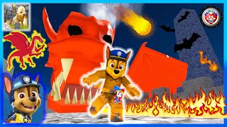 Paw Patrol 🐲🦕 Escape The Dungeon Obby! 汪汪隊立大功逃離城堡監獄【Roblox 機械方塊】