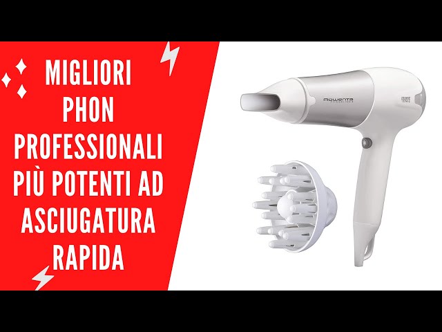 ✓ Migliori Phon Professionali più Potenti ad Asciugatura Rapida 2022 - (Top  5) 