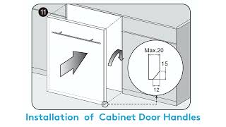 Sliding Door Built In Dishwasher  Installation Tutorial