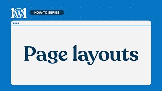 How to use page layouts on WordPress.com