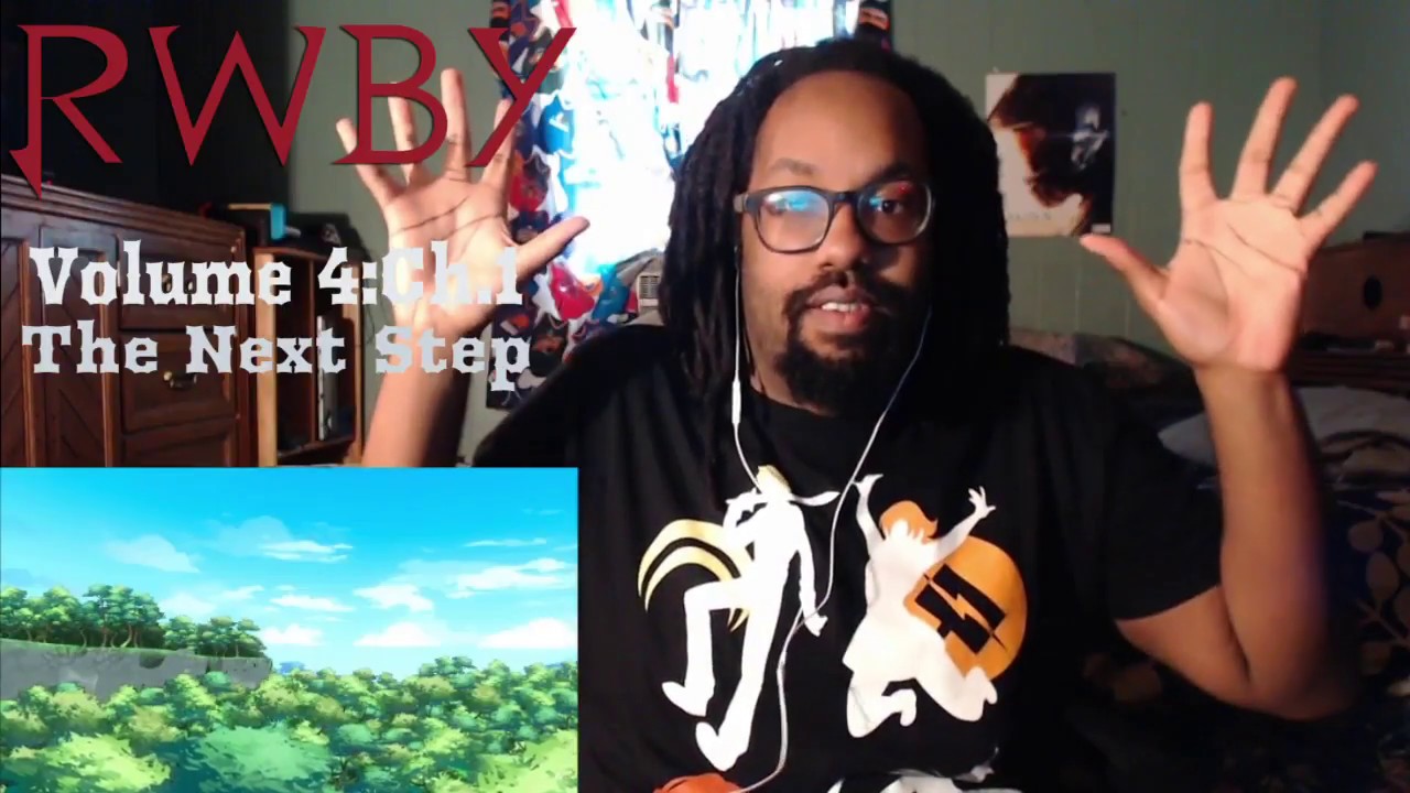 THE DEBUT OF TEAM RNJR! RWBY VOL4 CHAPTER 1 REACTION - YouTube