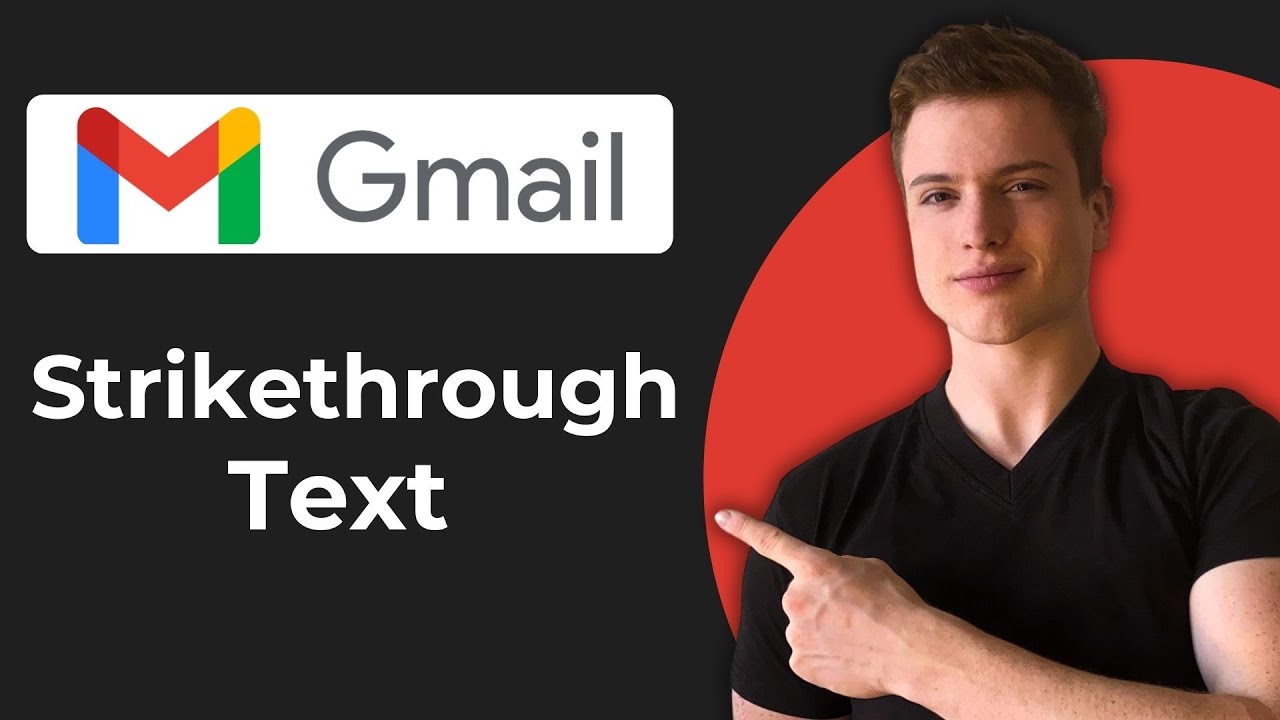 Как использовать зачеркнутый текст в Gmail (работает в 2026 году)