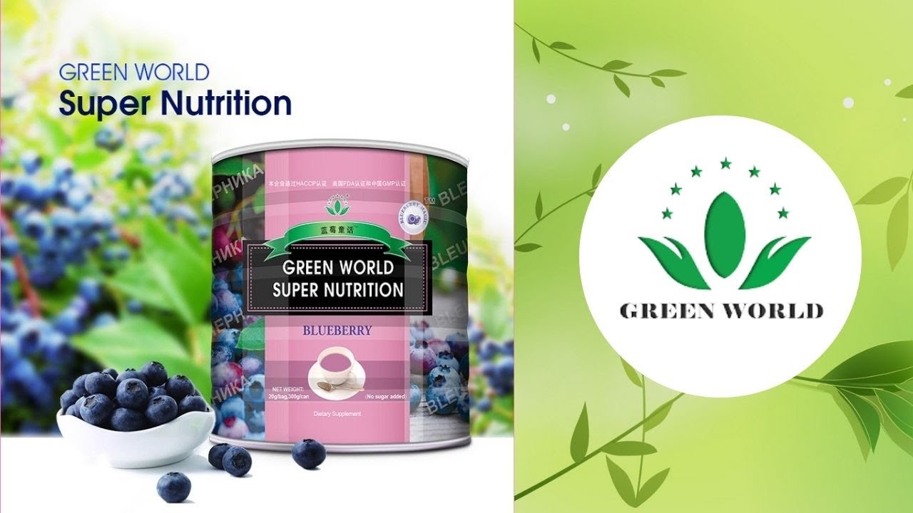 GreenWorld (EN) Blueberry Super Nutrition YouTube