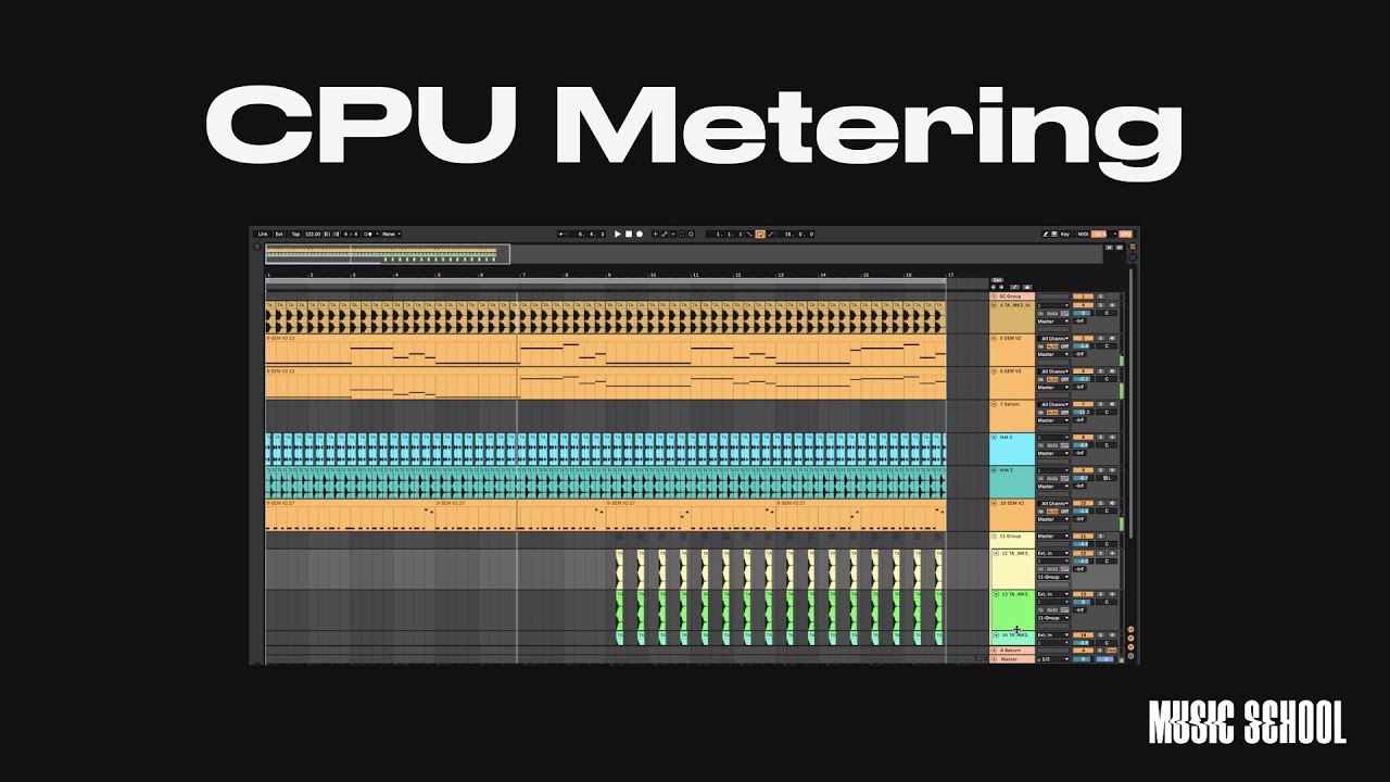 CPU Metering in Ableton Live - YouTube