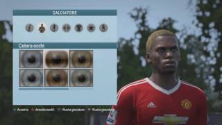 Paul Pogba Look A Like Fifa 16 Pro Club -M.united Edition- Ita