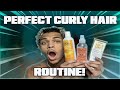 PRETTYBOIBALLO| THE PERFECT CURL HAIR ROUTINE (MUST WATCH)