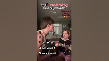 Thumbnail of Top 5 “Ordinary” Covers That Hit HARD (Number 4 Gave Me Chills 😭)