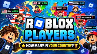 How Many Roblox Players in EVERY Country? (2026)