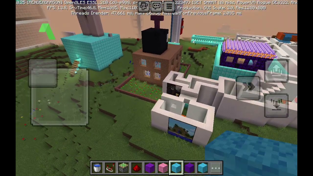 Stavím bouchala Minecraft