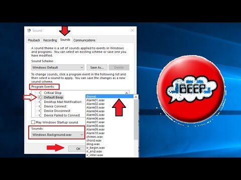 How to Turn Off System Beep Sounds in Windows 10