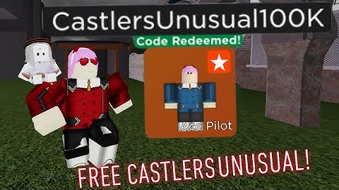 FREE UNUSUAL CASTLERS + SKIN IN ARSENAL! | ROBLOX