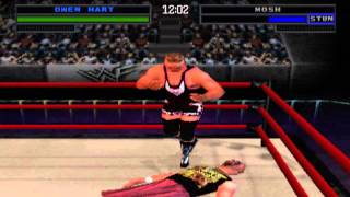 Let's Play WWF Warzone - Part 3 - Challenge Mode: Owen Hart vs Headbanger Mosh