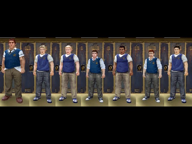 Bully: Anniversary Edition 4K Mobile - Aquaberry sweater 🎽 & The