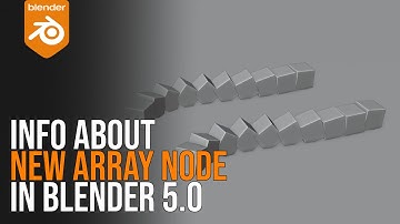The NEW Blender 5 0 Array Modifier is a GAME CHANGER! Old vs New Comparison