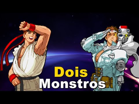 Dois Monstros Nesse Jogo - Marvel vs Capcom.