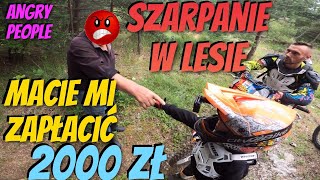 SZARPANIE W LESIE ! Chciał 2000 złotych łapówki / Zadzwonił na Policję