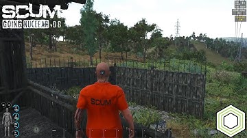 SCUM 0.8 Modular Base Building and Cars