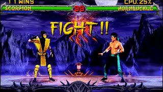 Mortal Kombat 2 REMIX! THIS IS AWESOME!! Play through with Scorpion.