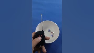 Remote Control Dice Trick Device for Entertainment