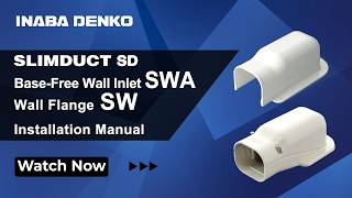 SWA】BASE-FREE WALL INLET(1 piece) | Products | INABA DENKO