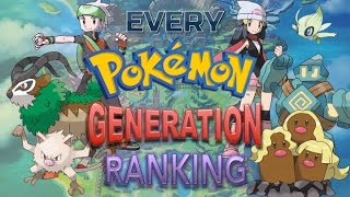 Ranking Every Pokémon Generation from Worst to Best