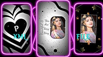#TUM WO CHAND HOO👀🎶XML file hindi song 🔰 XML file alight motion video editing 🔰XML file 🔰