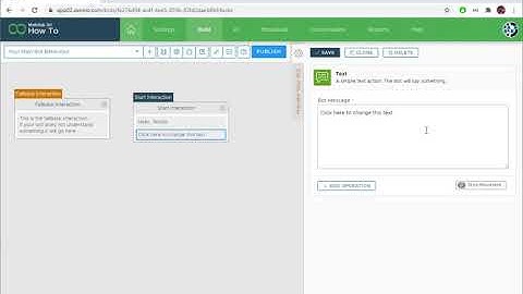 Xenioo: How to add a Text Bubble to your chatbot