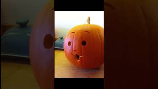 Simple aesthetic pumpkin carving ideas #fyp #shorts #halloween #pumpkincarving #aesthetic #itsajoke