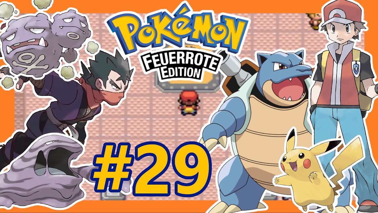 Pokémon Feuerrot Safari Zone beendet Fuchsania City Arena von Koga