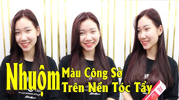 Nhuộm Cân Bằng Màu Công Sở Trên Nền Tóc Tẩy | A8 Professional | Kevin Huy