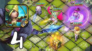Castle Clash: World Ruler - ‏‏Gameplay walkthrough Part 4 (iOS, Android)