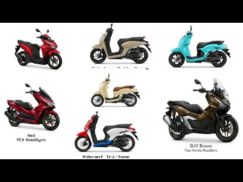 DAFTAR HARGA MOTOR HONDA TERBARU 2025 LENGKAP TIPE MATIC
