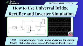 How to Use Universal Bridge in MATLAB Simulink | Rectifier and Inverter Simulation