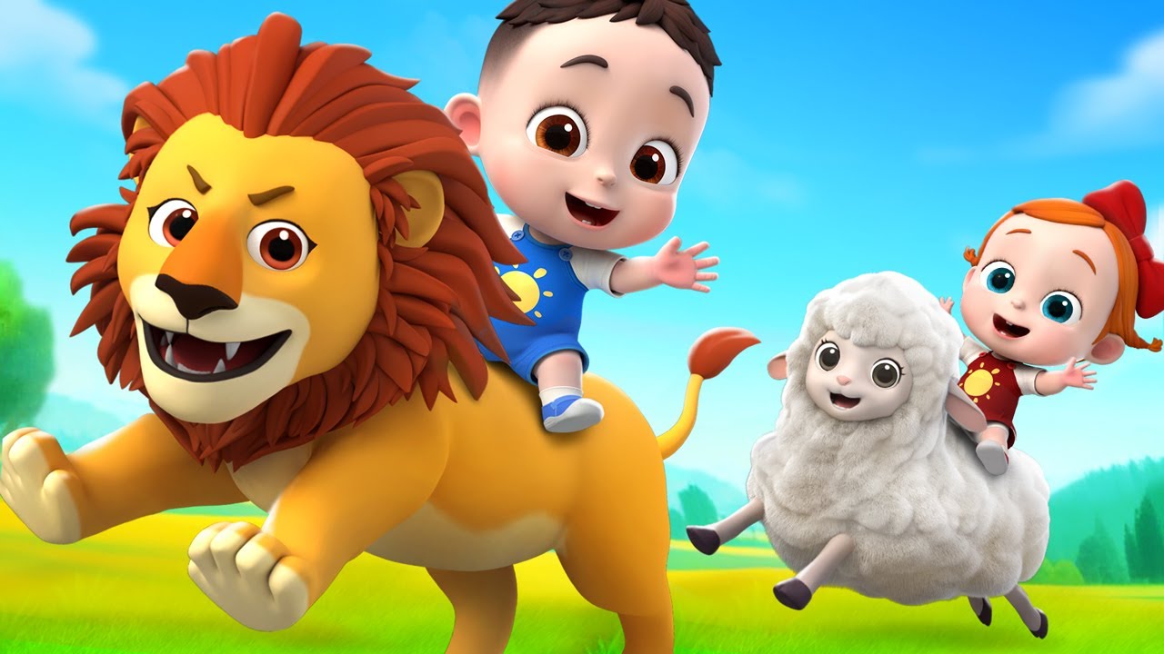 サバンナの　どうぶつ | 子どもの歌メドレー | 子供の歌 | 童謡 | リアとチャチャ | LiaChaCha