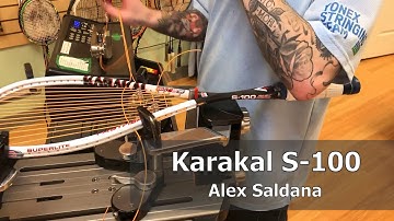 Time Lapse: How to String a Karakal S-100 Squash Racquet