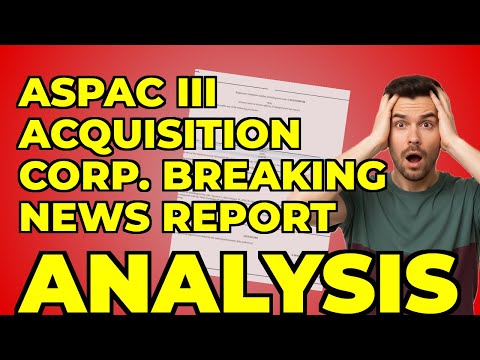 ASPAC III Acquisition Corp: My Take on Their Share Shuffle