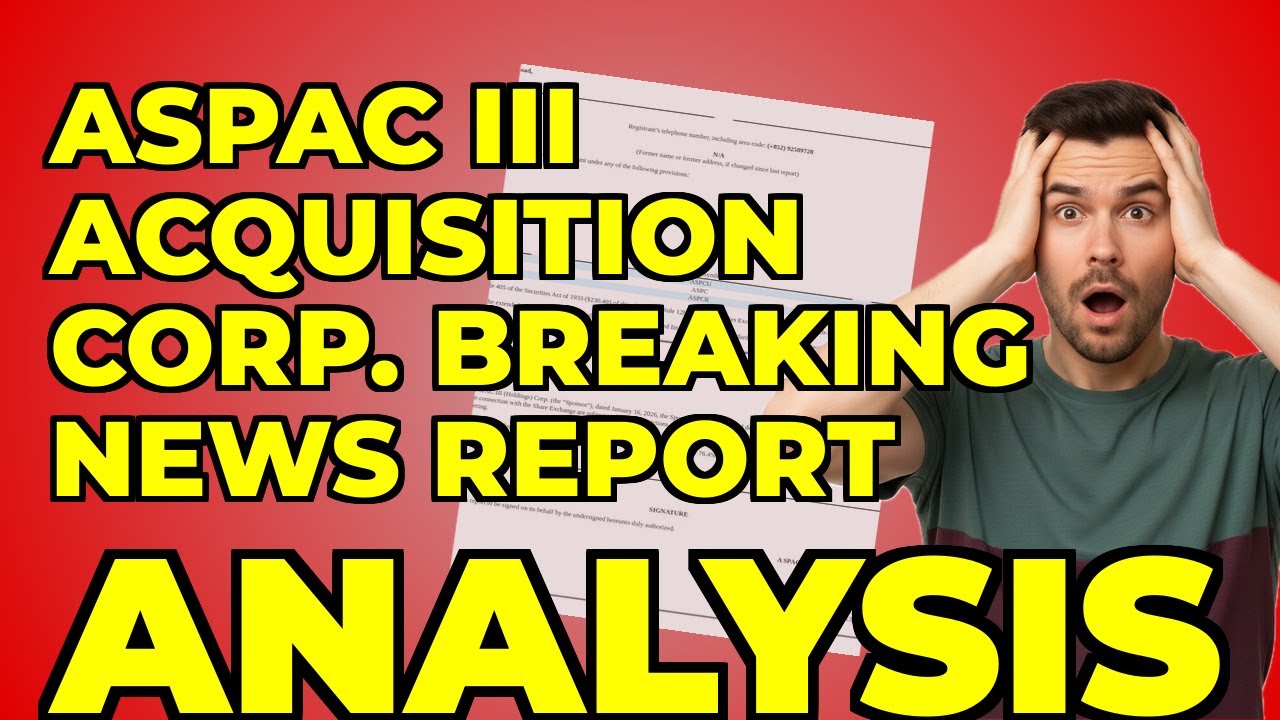 ASPAC III Acquisition Corp: My Take on Their Share Shuffle