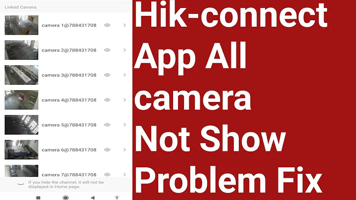 Hikvision Camera not showing live view in Mobile Hik-connect App?? hikvision live view not working!!