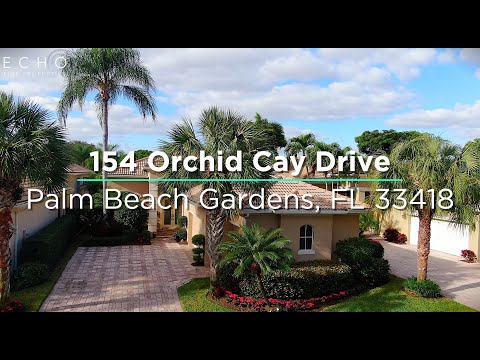 154 Orchid Cay Drive, Palm Beach Gardens, FL home video tour