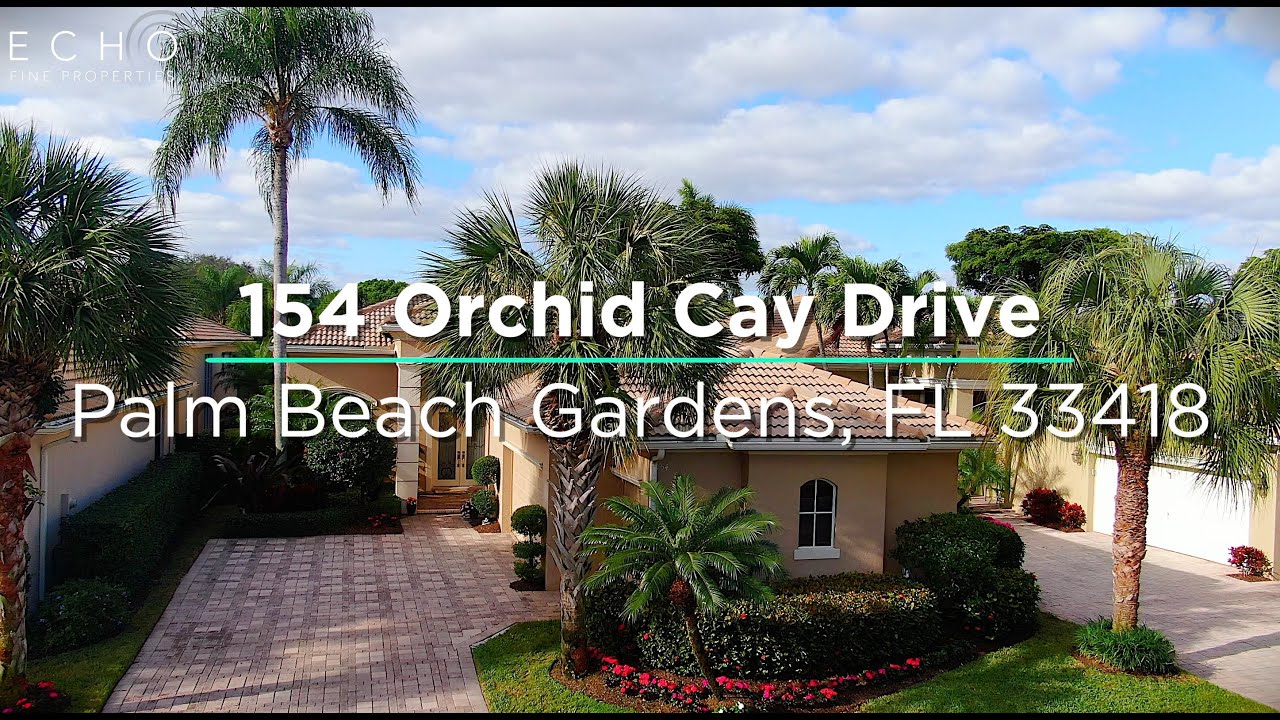 Home for Sale BallenIsles Country Club 154 Orchid Cay Drive, Palm