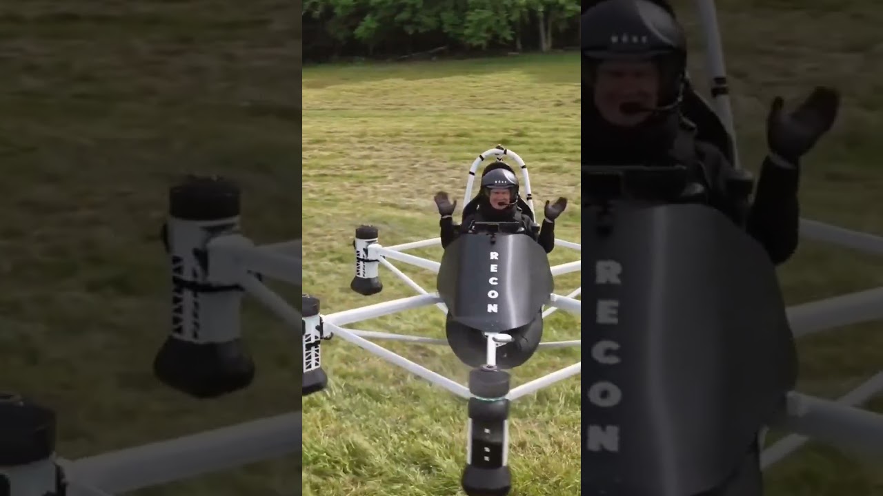 First ever drown with pilot inside