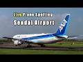 🔴4K LIVE | 仙台空港 飛行機の離着陸 ライブ配信 濃霧&ベイパー発生 4便ダイバート！ Plane Spotting at Sendai Airport